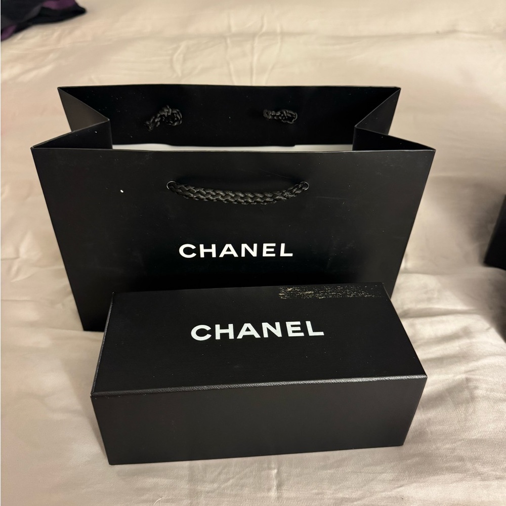 Chanel Black Bag and Box Set